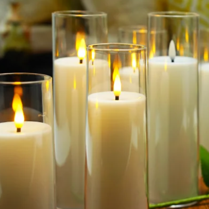 Flameless Acrylic Candle 9-Piece Set Stornfield