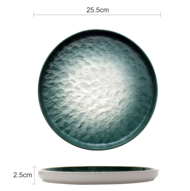 Emerald Gradient Plate Stornfield