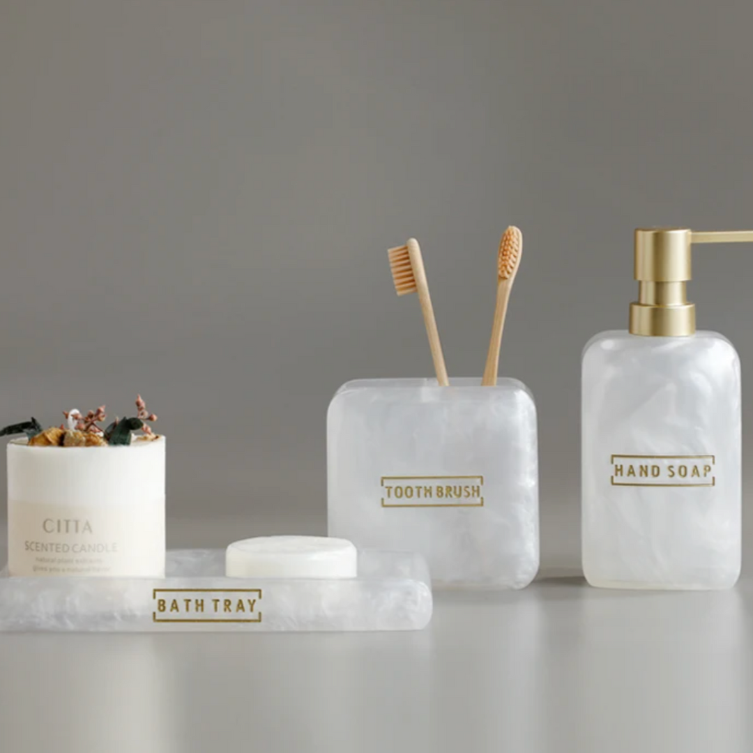 Pearl 3-Piece Bathroom Set Stornfield