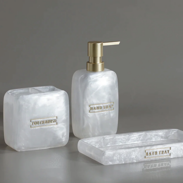 Pearl 3-Piece Bathroom Set Stornfield