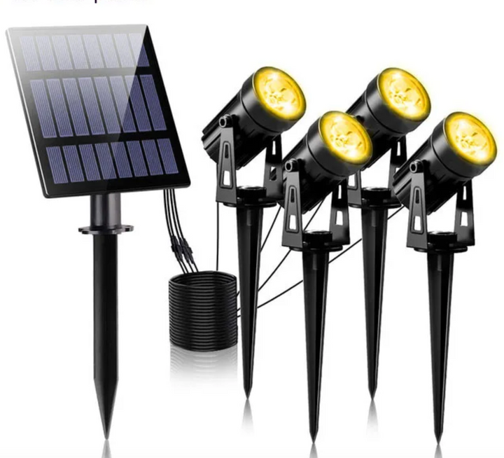 Solar Spotlights 5-Piece Set Stornfield