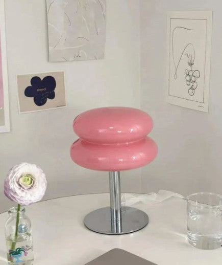 Stornfield | LueurRose – Retro Table Lamp with Dimmable LED and USB