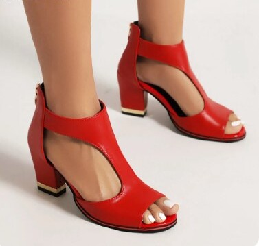 Stornfield | Orthopedic Leather Heeled Sandals