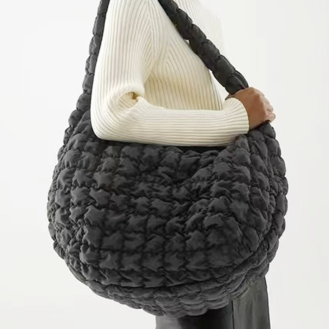 Stornfield | Cross Quilt X-Large Shoulder Bag