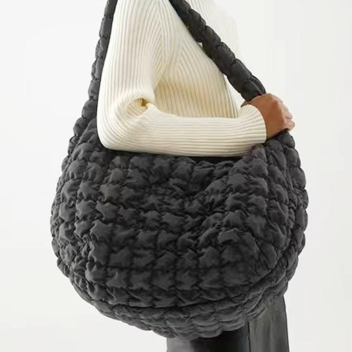 Stornfield | Cross Quilt X-Large Shoulder Bag