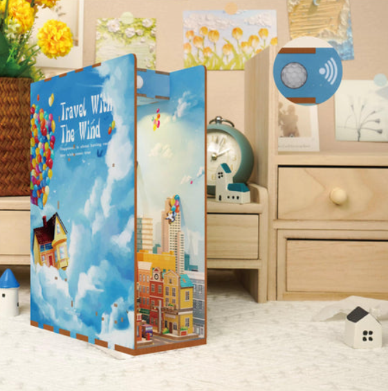 3D-Wood Puzzle DIY-Book Corner Kit | Stornfield