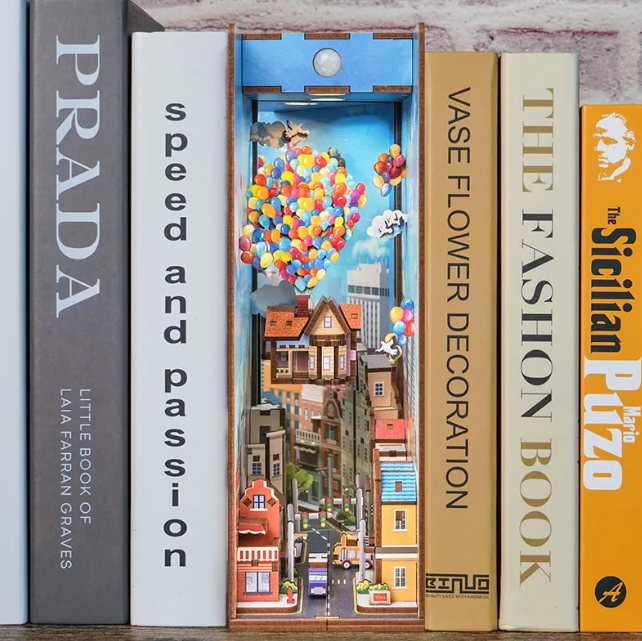 3D-Wood Puzzle DIY-Book Corner Kit | Stornfield