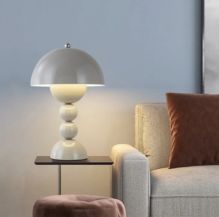 Stornfield | Dimmable Mushroom LED Table Lamp | USB Rechargeable