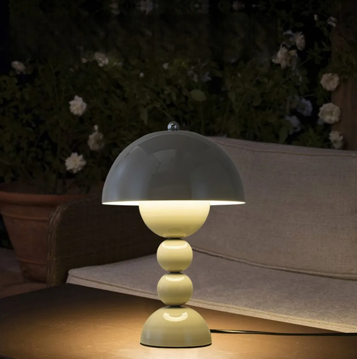 Stornfield | Dimmable Mushroom LED Table Lamp | USB Rechargeable