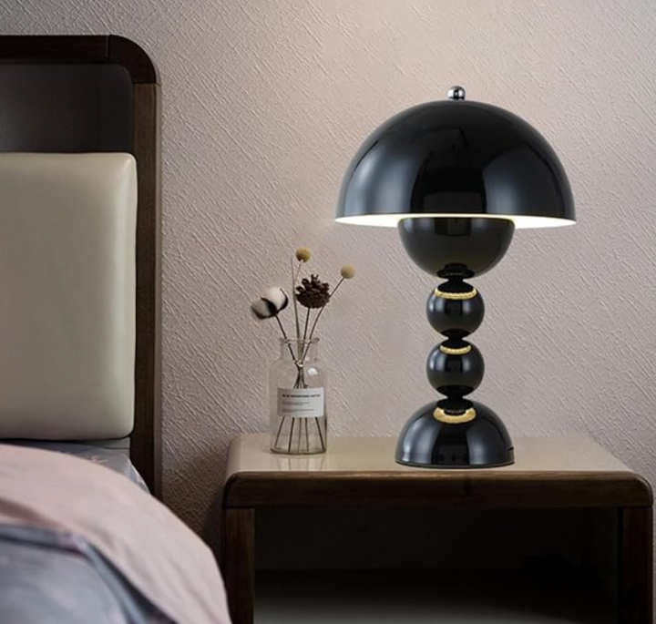 Stornfield | Dimmable Mushroom LED Table Lamp | USB Rechargeable
