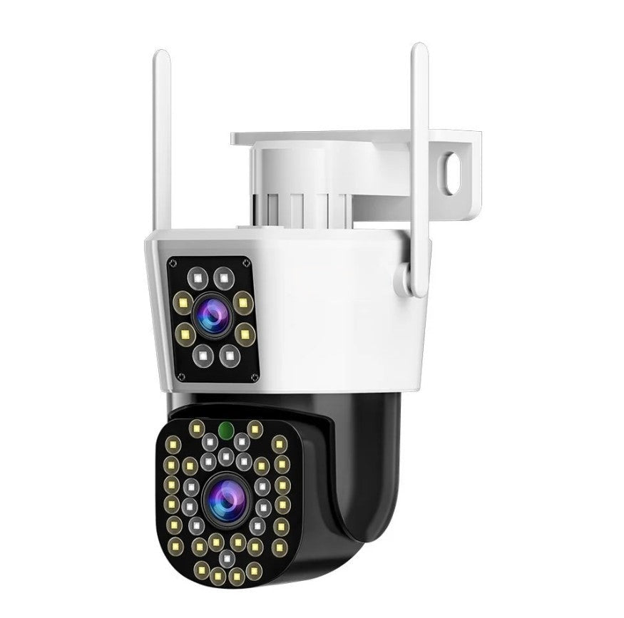 DualGuard Max 2-Pack – 360° Security Camera Set with Night Vision | Stornfield