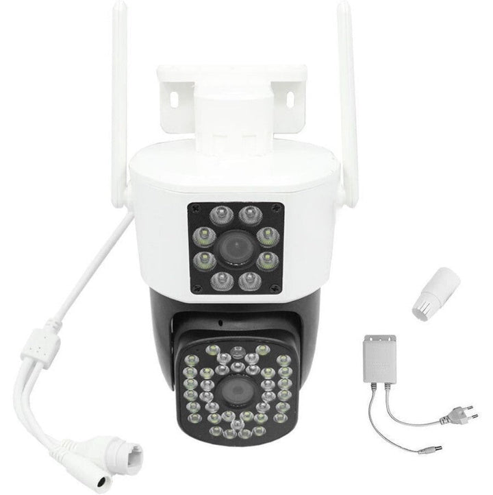 DualGuard Max 2-Pack – 360° Security Camera Set with Night Vision | Stornfield