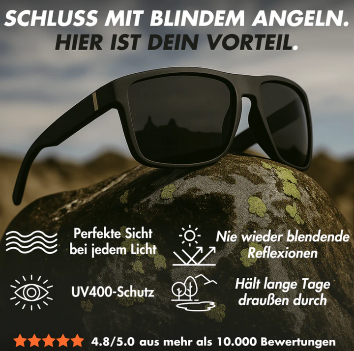 Polarized sunglasses for anglers | Secure fit & Long-lasting comfort | Stornfield
