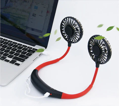 Hands-Free Neck Fan – Cool Air Without Holding | Stornfield