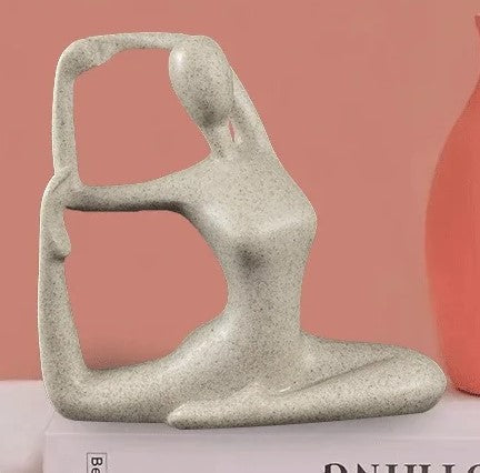 ZenJoy Woman in Yoga Figure – Modern Interior Decoration made of Resin | Stornfield