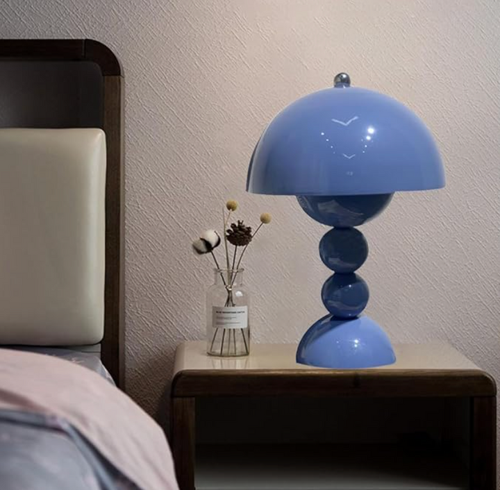 Stornfield | Dimmable Mushroom LED Table Lamp | USB Rechargeable