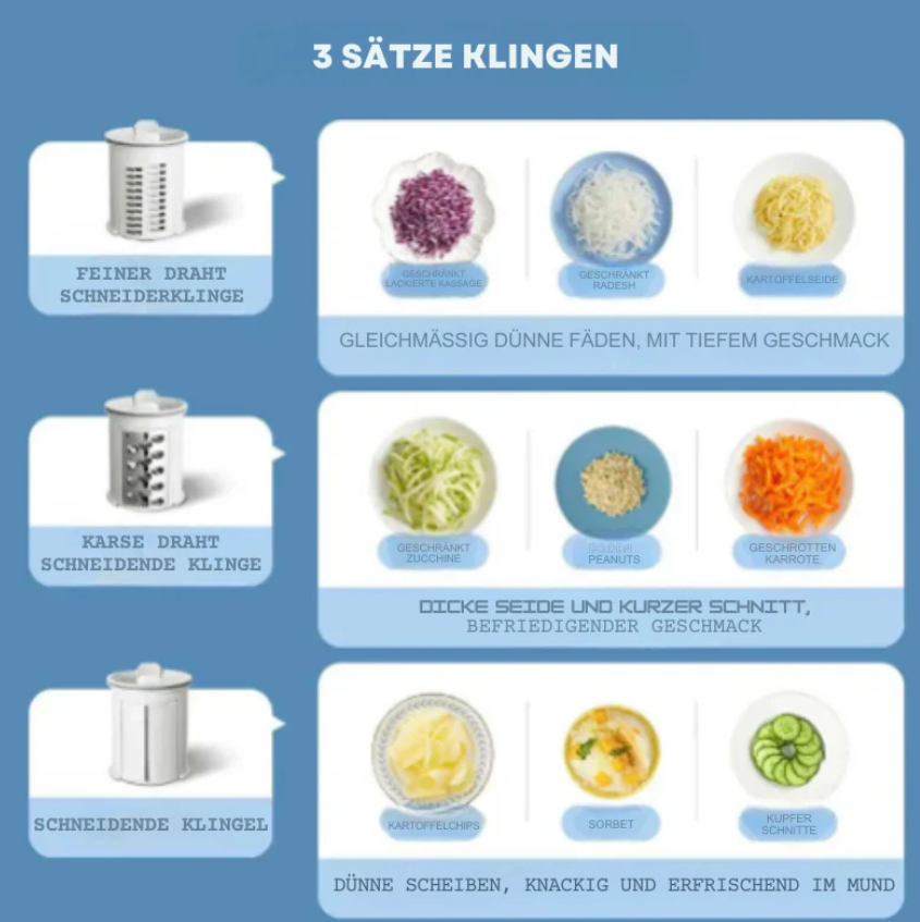 Electric Vegetable Slicer | Quick & Efficient Food Preparation | Stornfield