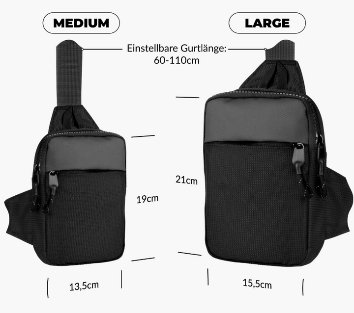 UrbanGuard Sling Bag | Compact, Secure, Waterproof | Stornfield