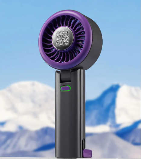 Skye Mini Fan with Cooling Plate – Portable Fan with 100 Speeds and Adjustable Breeze | Stornfield