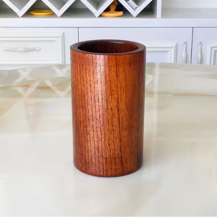 EcoWood – Luxurious wooden cookware set with Stornfield storage bucket
