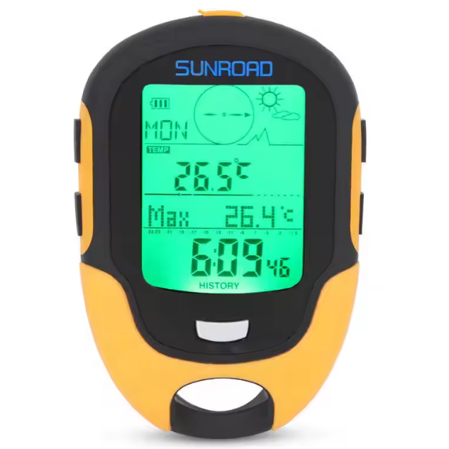 GPS Tracker Outdoor Black Orange | Stornfield