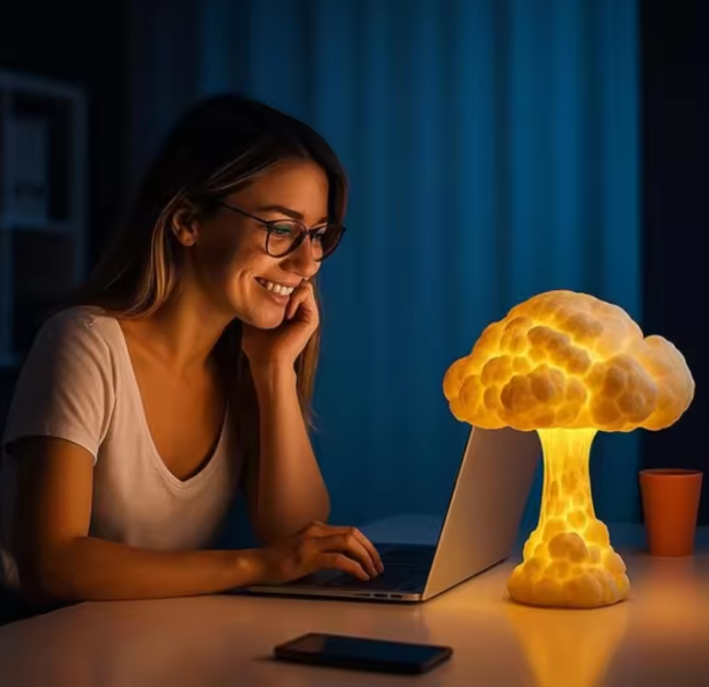 Mushroom lamp LED Warm white table lamp | Stornfield