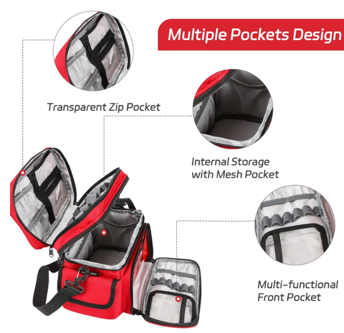 Multi-purpose bag with organizational pockets | Stornfield