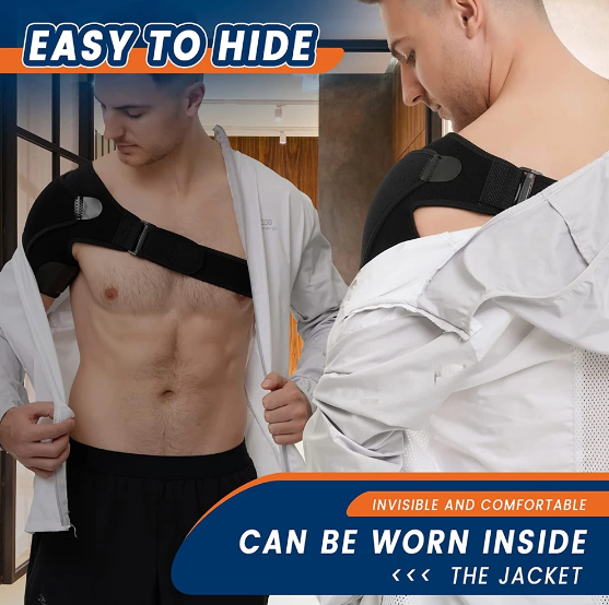 Stornfield | Shoulder support, compression sleeve, alleviates pain, dislocations and injuries