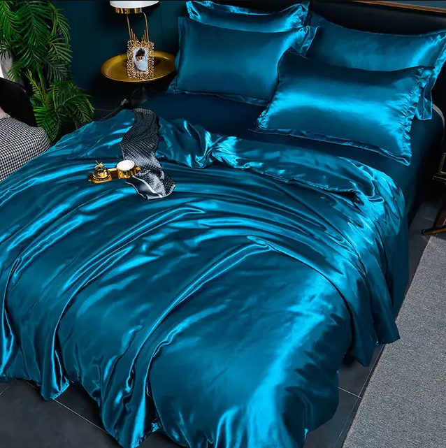 Luxurious Cooling Ice Silk Bedding Set | Stornfield