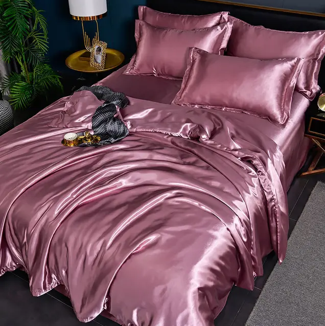 Luxurious Cooling Ice Silk Bedding Set | Stornfield