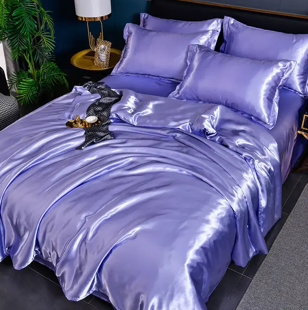 Luxurious Cooling Ice Silk Bedding Set | Stornfield