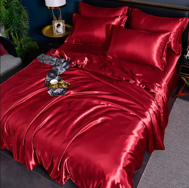 Luxurious Cooling Ice Silk Bedding Set | Stornfield