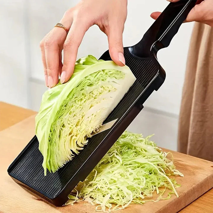 Stornfield | SchnittWerk Cabbage Shredder made of stainless steel | Fine slicer for vegetables & salads | Non-slip & sharp | Ideal for cabbage & raw vegetables