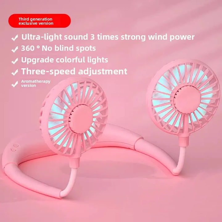 Adjustable Hands-Free Neck Cooling Fan | Stornfield