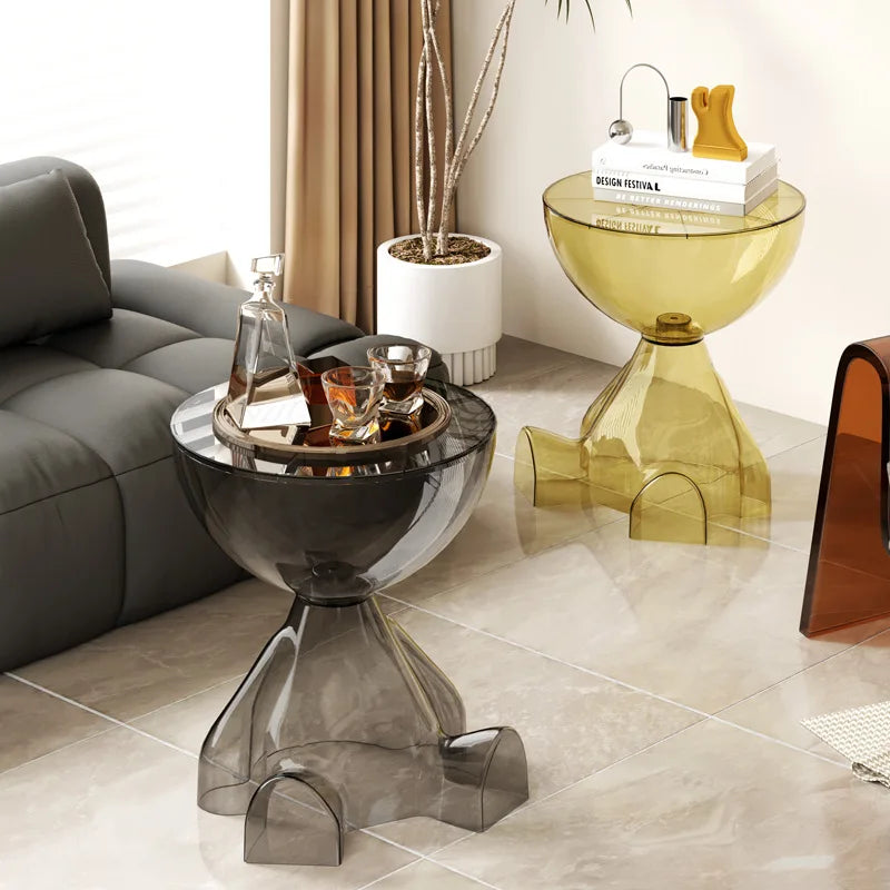 Stornfield | European Space-Saving Transparent Acrylic Coffee Table