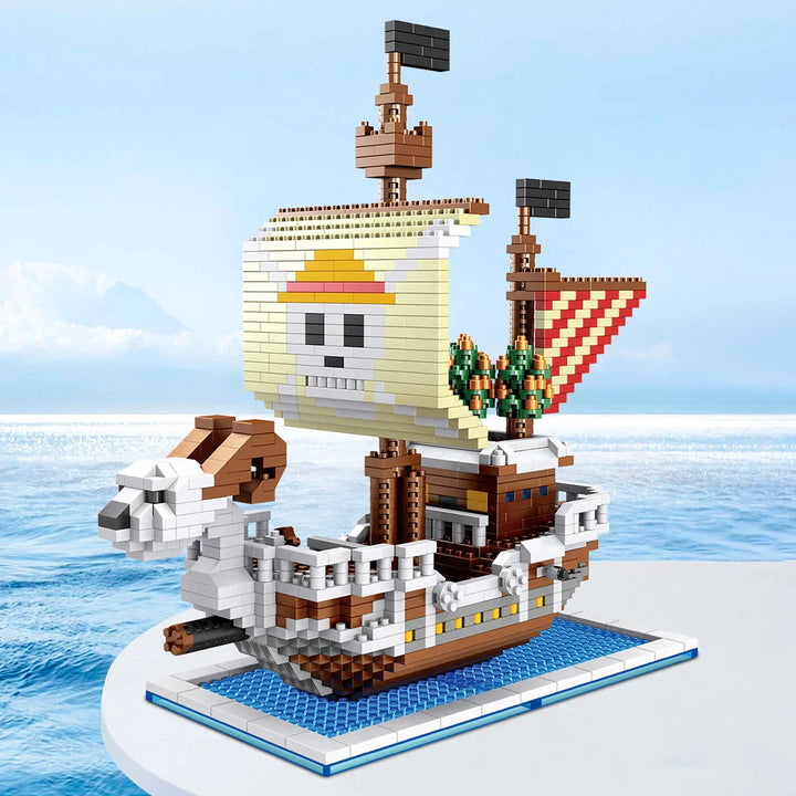 Stornfield | DIY Building Toys Sailing Ship, Pirate Ship Decoration, Educational Toys, Gifts for Boys and Girls
