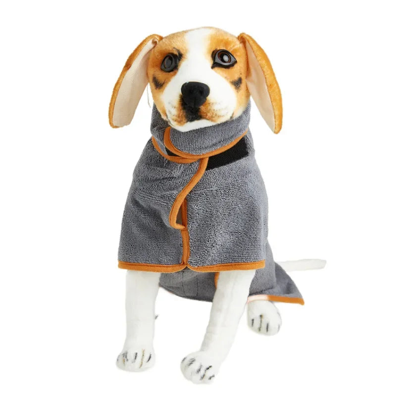 Pet bathrobe, highly absorbent and quick-drying Stornfield