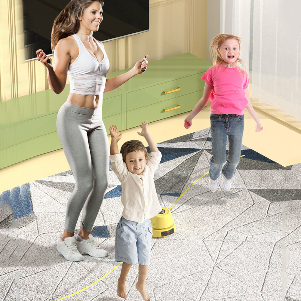 Smart Electronic Jump Rope Machine – Interactive Cardio Fitness Device for Family and Children | Stornfield