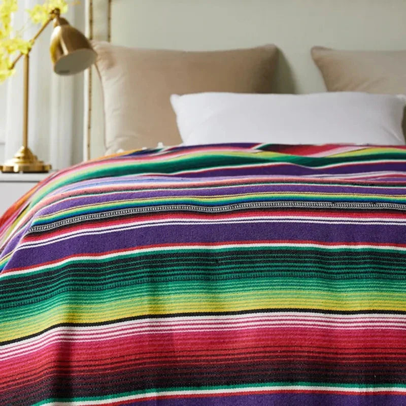 Stornfield | Colorful Serape Mexican Blanket