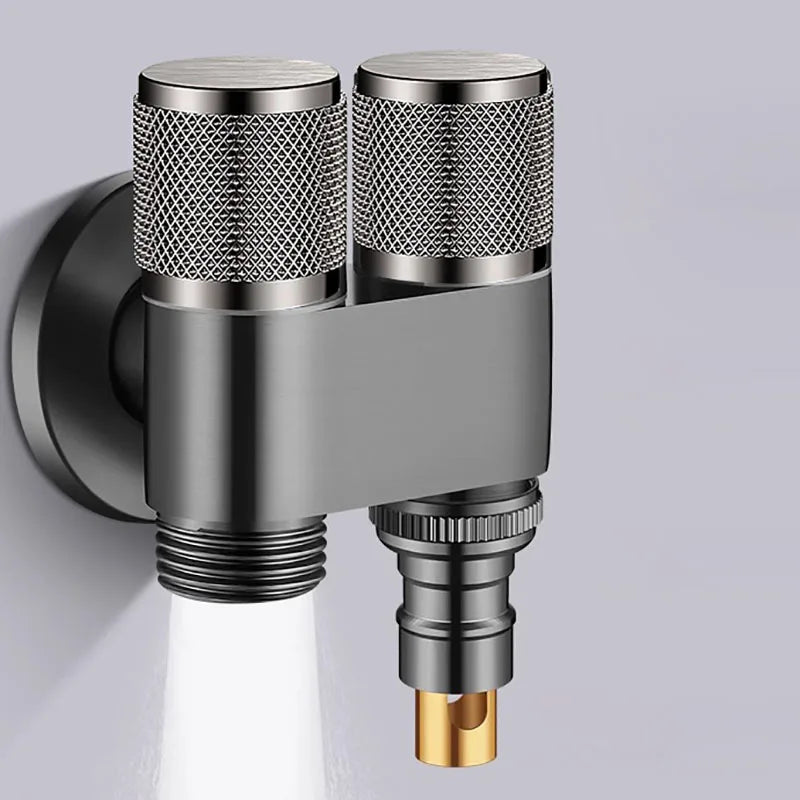 Dual Flow Pro – 2-in-1 Wall faucet for toilet and washing machine Stornfield
