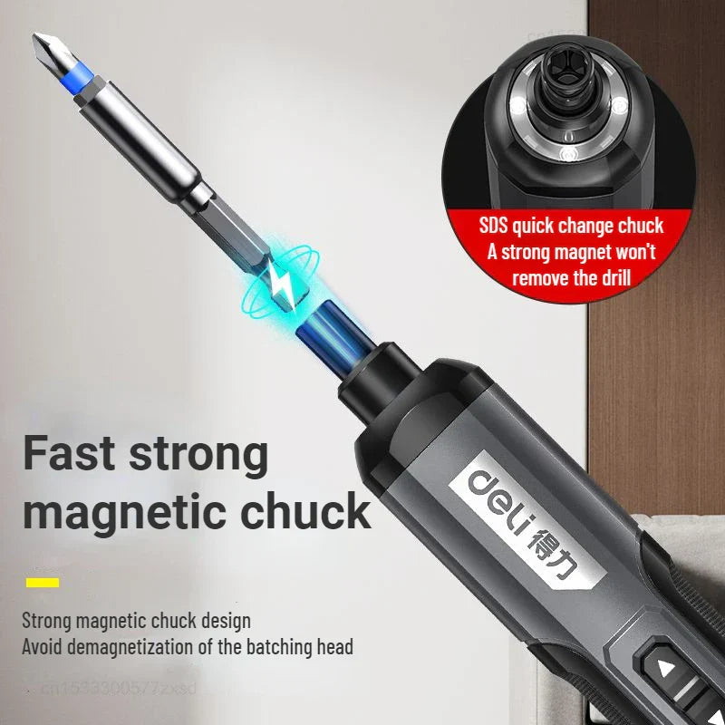 Mini Cordless RechargeaStornfielde Electrical Screwdriver Drill Tool Set | Stornfield
