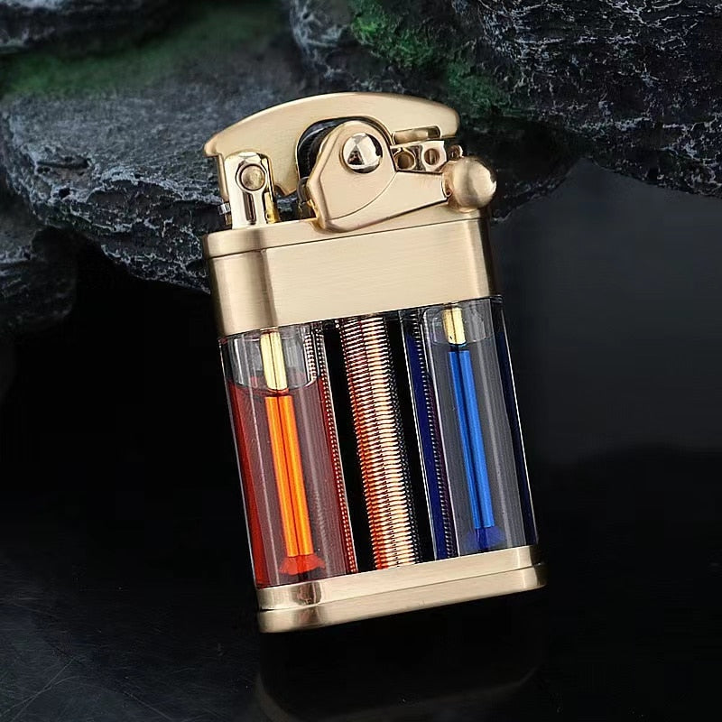 Elegant Retro Slim Metal Lighter | Stornfield