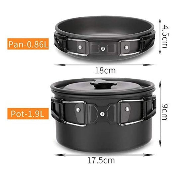 Camping Travel Cookware Kit | Stornfield