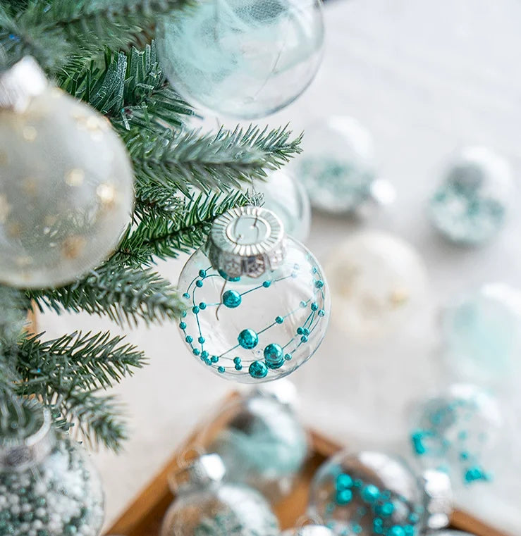 Transparent hollow ball Christmas tree decoration | Stornfield