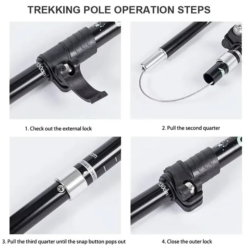 Stornfield | Foldable trekking poles for hiking & outdoor adventures