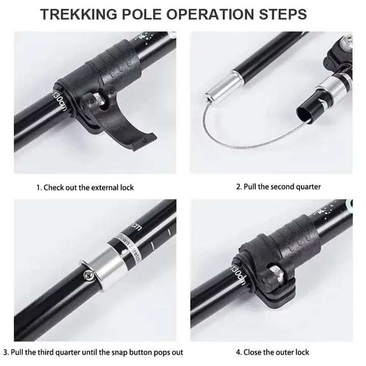 Stornfield | Foldable trekking poles for hiking & outdoor adventures