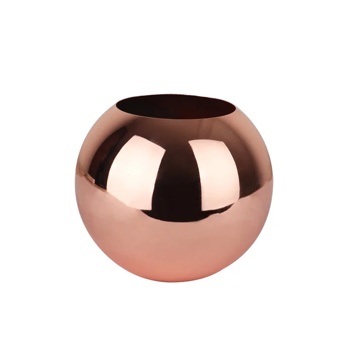 Stornfield | Nordic Style Stainless Steel Vase Desktop Flower Pot BeFlower Pots Gold Black Rose Gold Classic Home Decor