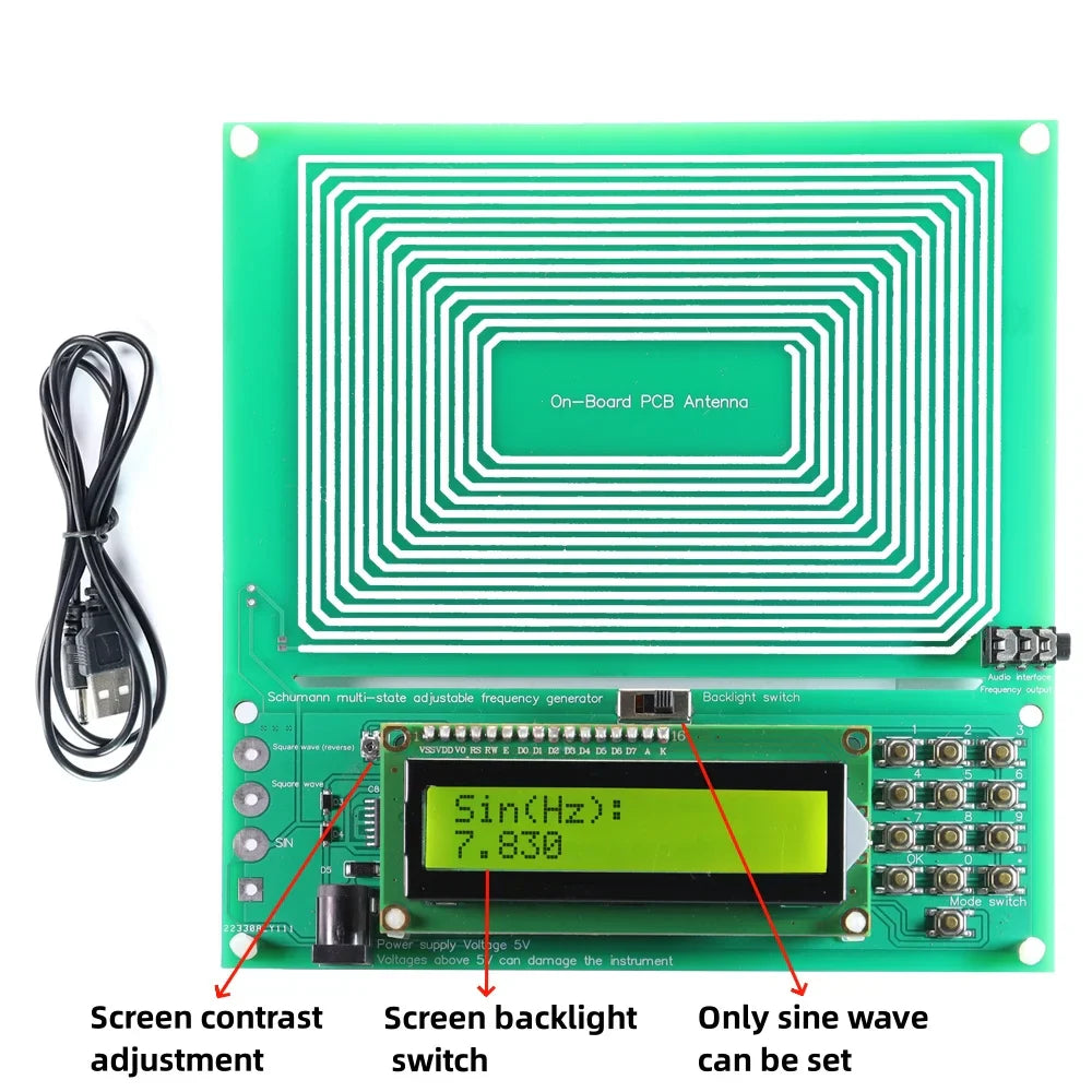 Schumann resonance frequency wave generator | Stornfield
