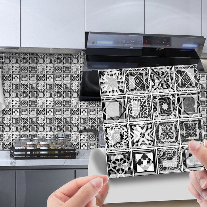 DecoMosaic 3D Mosaic Wall Tile Stickers Stornfield