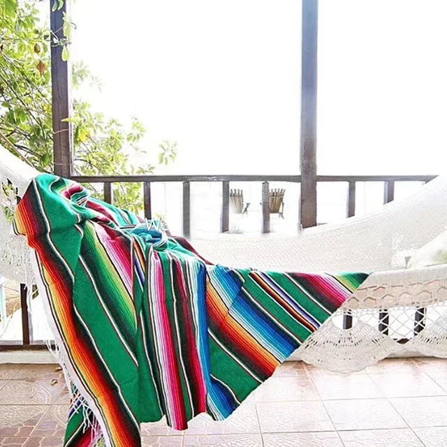 Stornfield | Colorful Serape Mexican Blanket